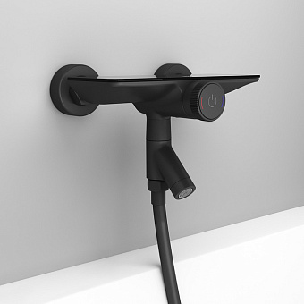 Смеситель для ванны IDDIS Shelfy SHEBLBTi02WA чёрный матовый