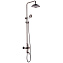 Душевая система LEMARK Peretto LM6362RB чёрный кофе