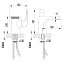 Смеситель для раковины LEMARK Shift LM4346C хром