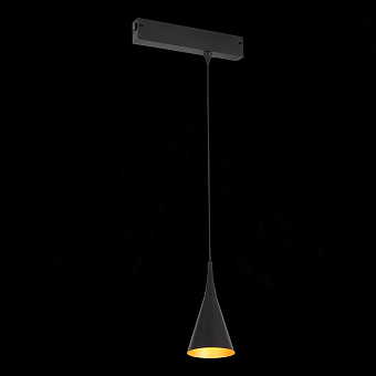 Трековый светильник ST Luce SKYLINE 220 ST502.423.01 40Вт E27 золото для однофазного трека
