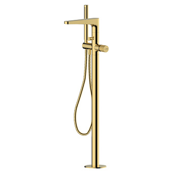 Смеситель для ванны WASSERKRAFT Ems 7600 7621 золотой