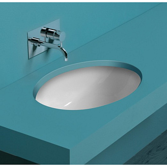 Раковина встраиваемая снизу SIMAS Top E Lavabi D'Arredo S53 bi 58х43,5см