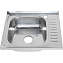 Мойка кухонная MELANA 6050 178t L (*10) 60х50см хром