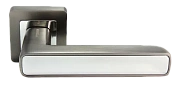 Дверная ручка нажимная MORELLI FLEX MH-44 GR/CP-S55 графит/хром