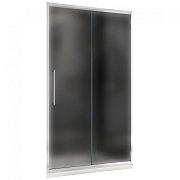 Душевая дверь Abber Schwarzer Diamant AG30130MH 195х130см стекло матовое