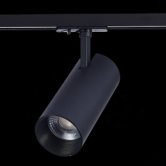Трековый светильник ST Luce MONO ST350.446.30.36 30Вт LED матовый чёрный для однофазного трека