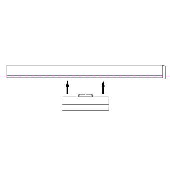 Магнитный трековый светильник Maytoni BASIS TR013-2-10W4K-B 10Вт LED чёрный