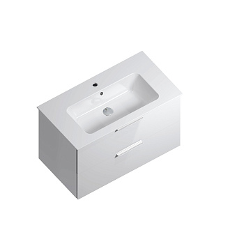 Тумба под раковину подвесная KERAMA MARAZZI Piano PI.F.85.WHT 47х85х50,5см