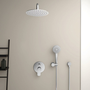 Верхний душ IDEAL STANDARD IDEALRAIN LUXE B0384MY polished stainless steel