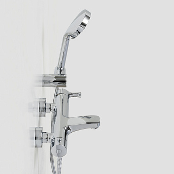 Смеситель для ванны WASSERKRAFT Berkel 4801 хром