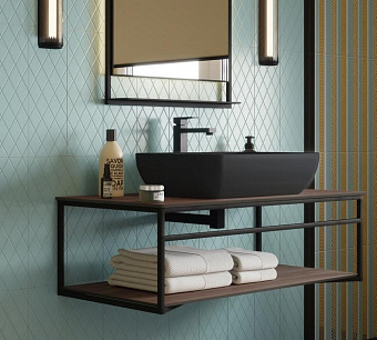 Консоль под раковину KERAMA MARAZZI Plaza Next PL.N.80.02\BLK.M чёрный