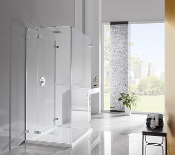 Левая стенка душевого угла RADAWAY Euphoria 383241-01L 200х24,3см стекло прозрачное