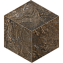 Керамическая мозаика ESTIMA Bernini Mosaic/BR04_NS/25x29/Cube Dark Brown 25х29смкв.м.