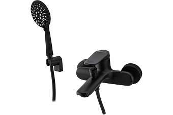 Смеситель для ванны Maxonor MN3271-7 чёрный