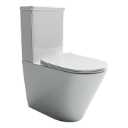 Унитаз напольный Ceramica Nova HIGHLIGHT CN1802 безободковый с микролифтом