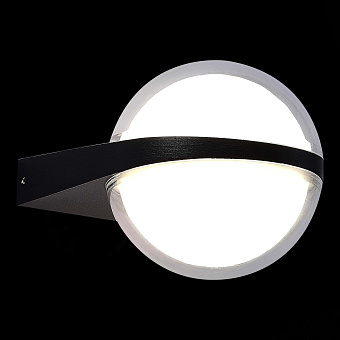 Светильник фасадный ST Luce CELESTE SL9510.401.01 12Вт IP54 LED чёрный
