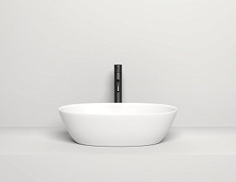 Раковина накладная SALINI CALLISTA 1101206SM S-Stone матовая 56х56,5см