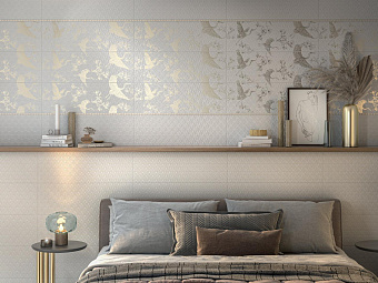 Декор KERAMA MARAZZI Гарса HGD\A457\12161R белый/серый 25х75см 1,125кв.м.