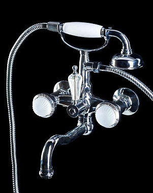 Смеситель для ванны Boheme Satine 273-ST хром