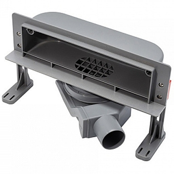 Щелевой душевой трап Pestan Confluo Wall Drain 13100060 36х9,8см горизонтальный сток