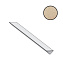 Бордюр Atlas Concord Италия Lims A3HW Beige Corner 40х1,4см 0,034кв.м.