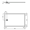 Душевой поддон IDEAL STANDARD ULTRAFLAT S K8319FV 100х160см