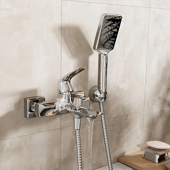 Смеситель для ванны WASSERKRAFT Neime 1901 хром