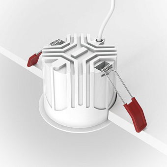 Светильник точечный встраиваемый Maytoni Alfa LED DL043-01-15W3K-D-RD-WB 15Вт LED