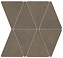 Керамическая мозаика Atlas Concord Италия Boost Natural A7CQ Umber Mosaico Rhombus 33,8х36,7см 0,496кв.м.
