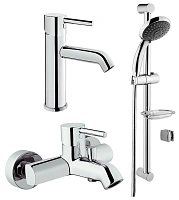 Набор смесителей VITRA Minimax S A49153EXP хром