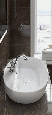 Раковина накладная KERAMA MARAZZI Plaza PL.wb.60.1 60х40см