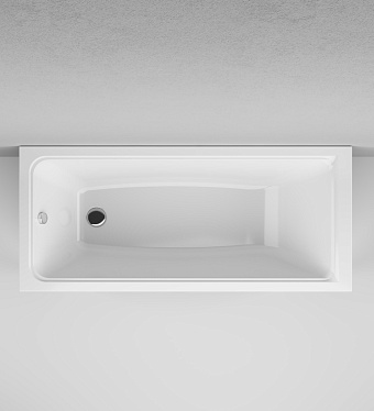 Ванна акриловая AM-PM Gem W90A-160-070W-A 160х70см пристенная