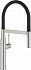 Смеситель для кухни GROHE Essence New 30294DC0 гибкий излив хром/белый
