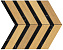 Керамическая мозаика Atlas Concord Италия Heartwood AO3K Malt Marble Chevron 29,4х28,7см 0,506кв.м.