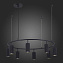 Светильник подвесной ST Luce KENDO SL1213.403.08 40Вт GU10