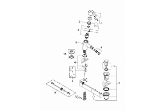 Смеситель для биде GROHE Concetto 32208001 хром