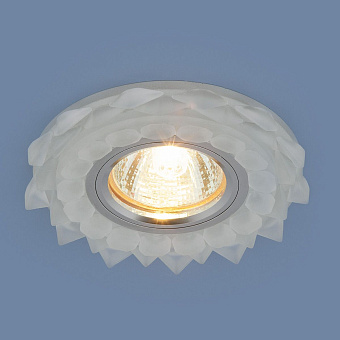 Светильник точечный встраиваемый Elektrostandard Matt Ice 2209 MR16 40Вт G5.3