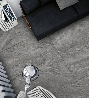 Матовый керамогранит NEODOM Stone And More N20435 Rock Grey Matt 120х60см 1,44кв.м.