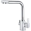 Смеситель для кухни Maxonor MN4357 поворотный излив хром