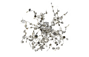 Бра CRYSTAL LUX GARDEN GARDEN AP-PL3 D400 CHROME 54Вт G9/LED