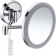 Косметическое зеркало WASSERKRAFT K-1004 20,2х42,5см хром с увеличением