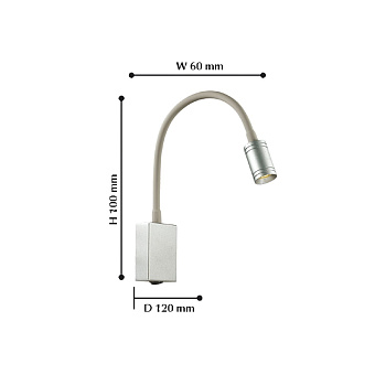 Бра Favourite Murum 1959-1W 3Вт LED
