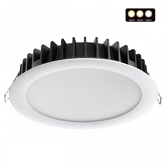 Светильник точечный встраиваемый Novotech LANTE 358955 20Вт LED