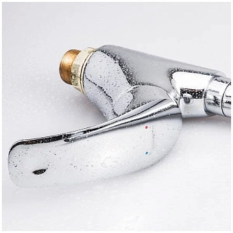 Смеситель для кухни Maxonor MN4421 поворотный излив хром