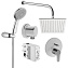 Душевая система VITRA Solid S A49265EXP хром