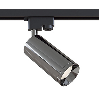 Трековый светильник Maytoni Focus TR004-1-GU10-GF 50Вт GU10 графит для однофазного трека