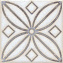 Вставка KERAMA MARAZZI Амальфи STG\A402\1266H коричневый 9,9х9,9см 0,294кв.м.