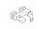 Смеситель для ванны GROHE Eurocube 23140000 хром