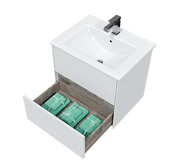 Тумба с раковиной SOLE Ultra УТ000068448 43,5х58,2х51,8см