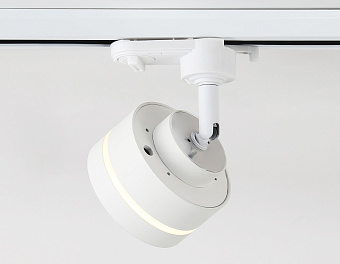 Трековый светильник Ambrella Track System GL5384 12Вт GX53 белый для однофазного трека